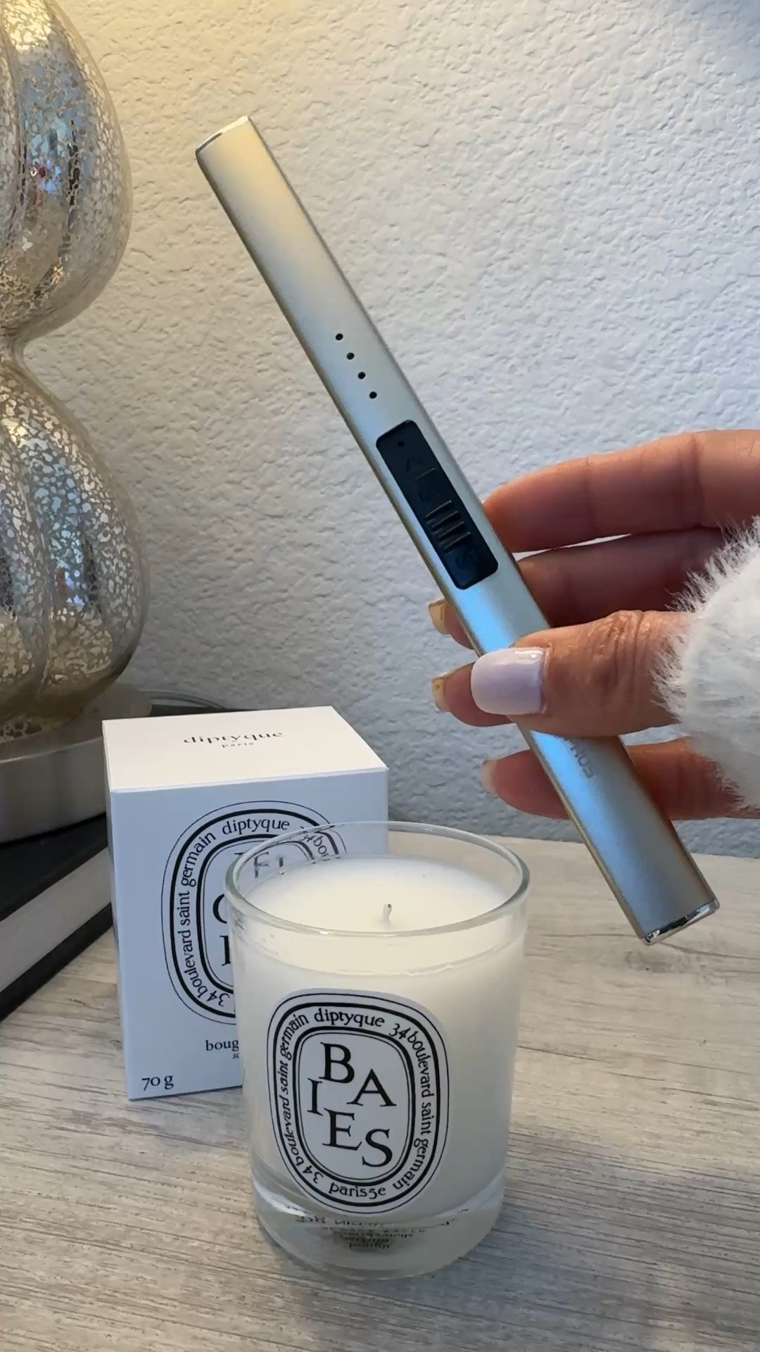 The most aesthetically pleasing Electric Lighter Arc Windproof Flameless USB Lighter Rechargeable Lighter with Safety Lock for Candle BBQ Camping (champagne Gold)


#LTKCyberWeek #LTKSaleAlert #LTKHoliday