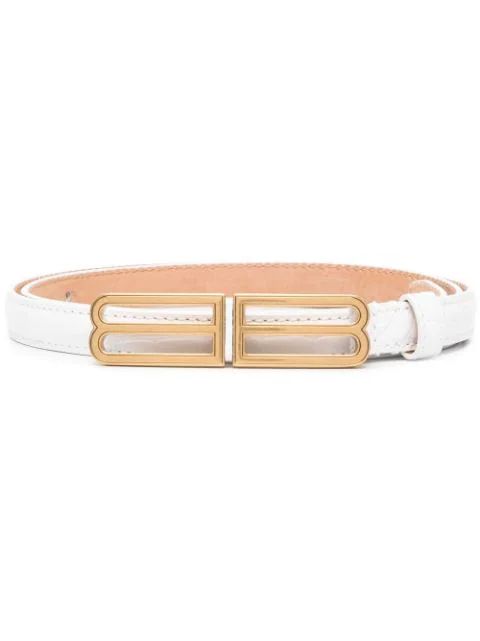 Balenciaga logo-buckle Stretch Belt - Farfetch | Farfetch Global