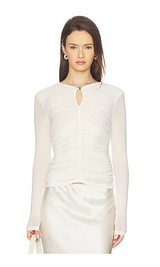 ASTR the Label Yasmine Top in Off White from Revolve.com | Revolve Clothing (Global)
