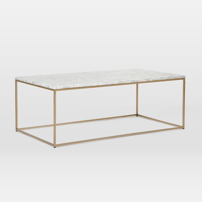 Streamline Coffee Table - Marble | West Elm (US)