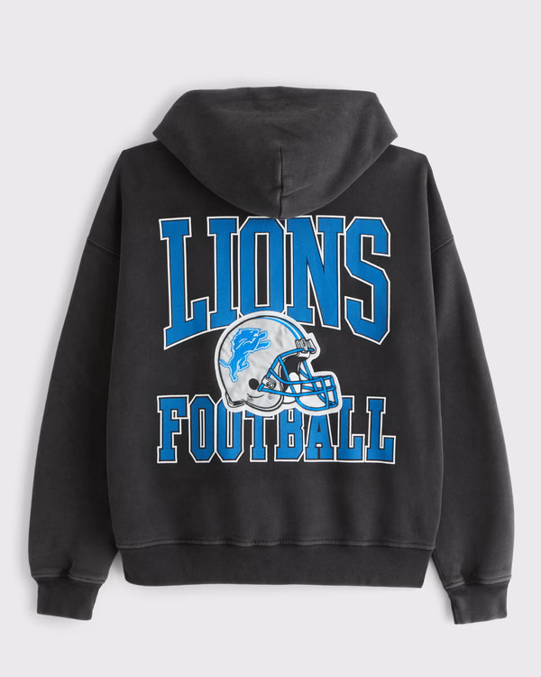 Detroit Lions Full-Zip Hoodie | Abercrombie & Fitch (US)