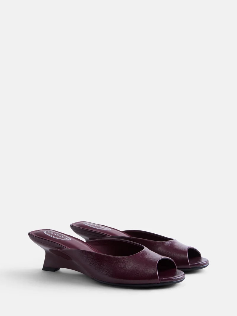 Scoop Women's Peep Wedge Sandals | Walmart (US)