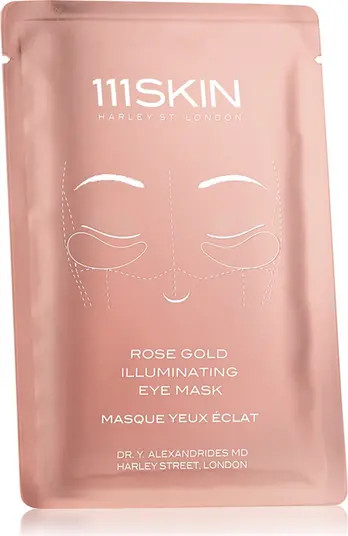Rose Gold Illuminating 8-Piece Eye Mask Box | Nordstrom