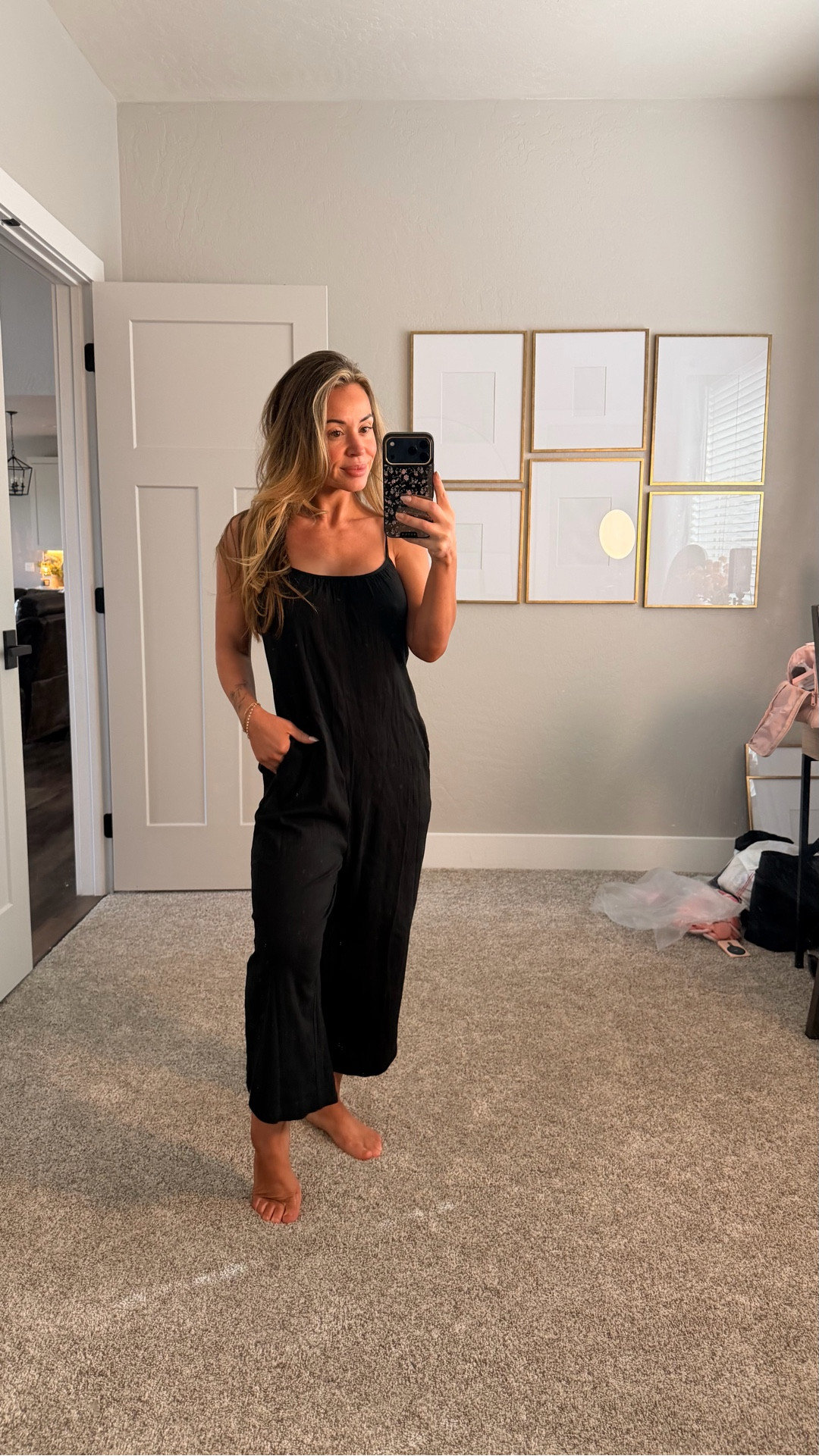 Smitten with this Halara linen jumpsuit. I’m wearing a size XS petite 

#LTKmomlife #LTKootd