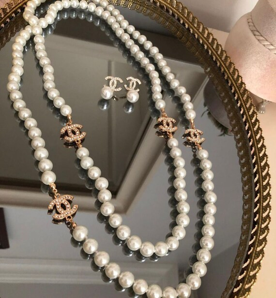 CC Necklace & Earring | Etsy | Etsy (US)