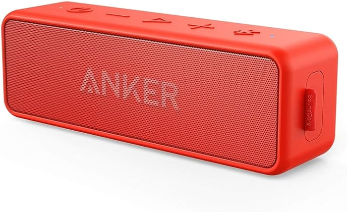 Anker SoundCore 2 Portable Bluetooth Speaker, Wireless, Enhanced Bass, 24-Hour Playtime, 66ft Ran... | Amazon (US)