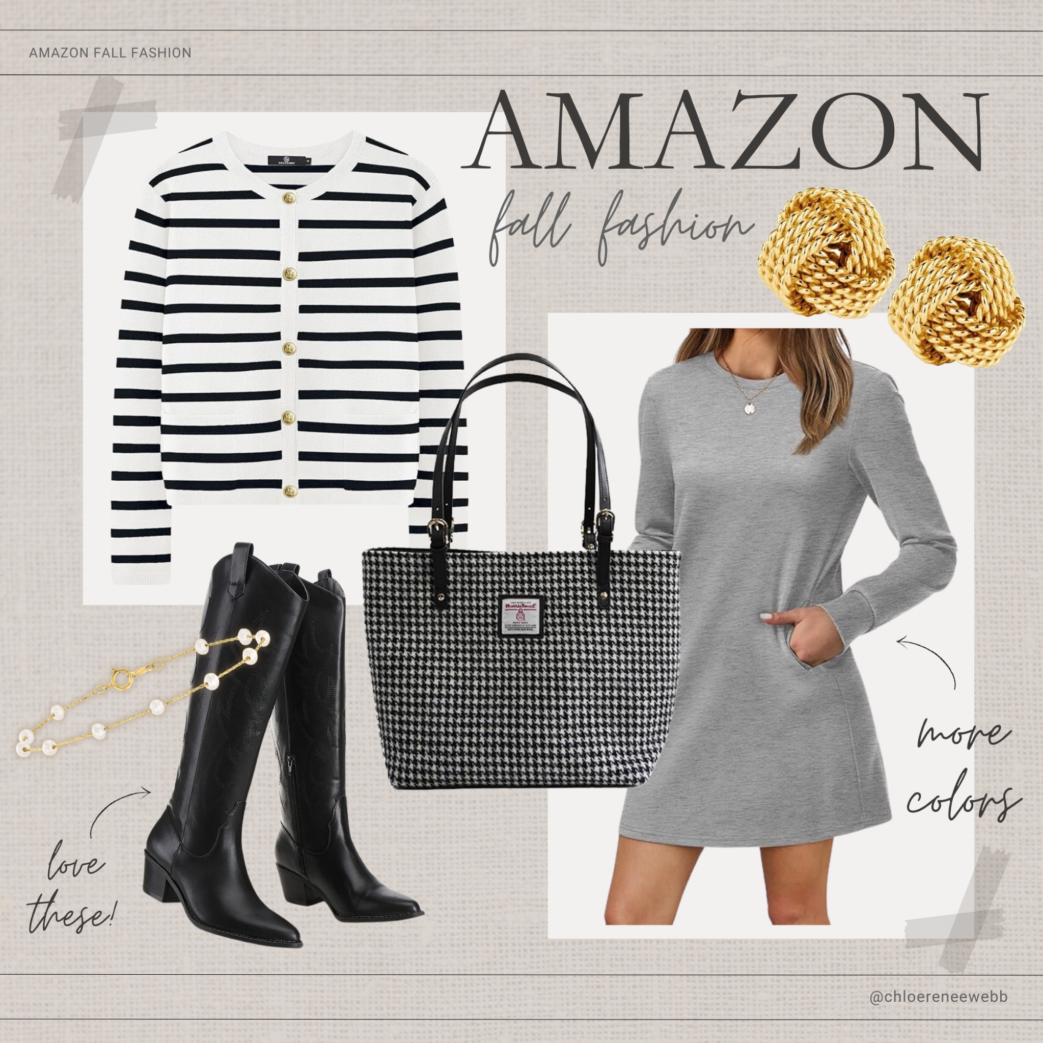 fall outfit idea 2024, dress with pockets, striped cardigan outfit, knee high cowboy boots, Amazon fall fashion, trendy fall style, affordable autumn outfits, chic fall look, fall fashion finds on Amazon, stylish fall layering, fall wardrobe essentials, fall outfit inspiration, Amazon fashion 2024, cozy fall outfits, fall style tips