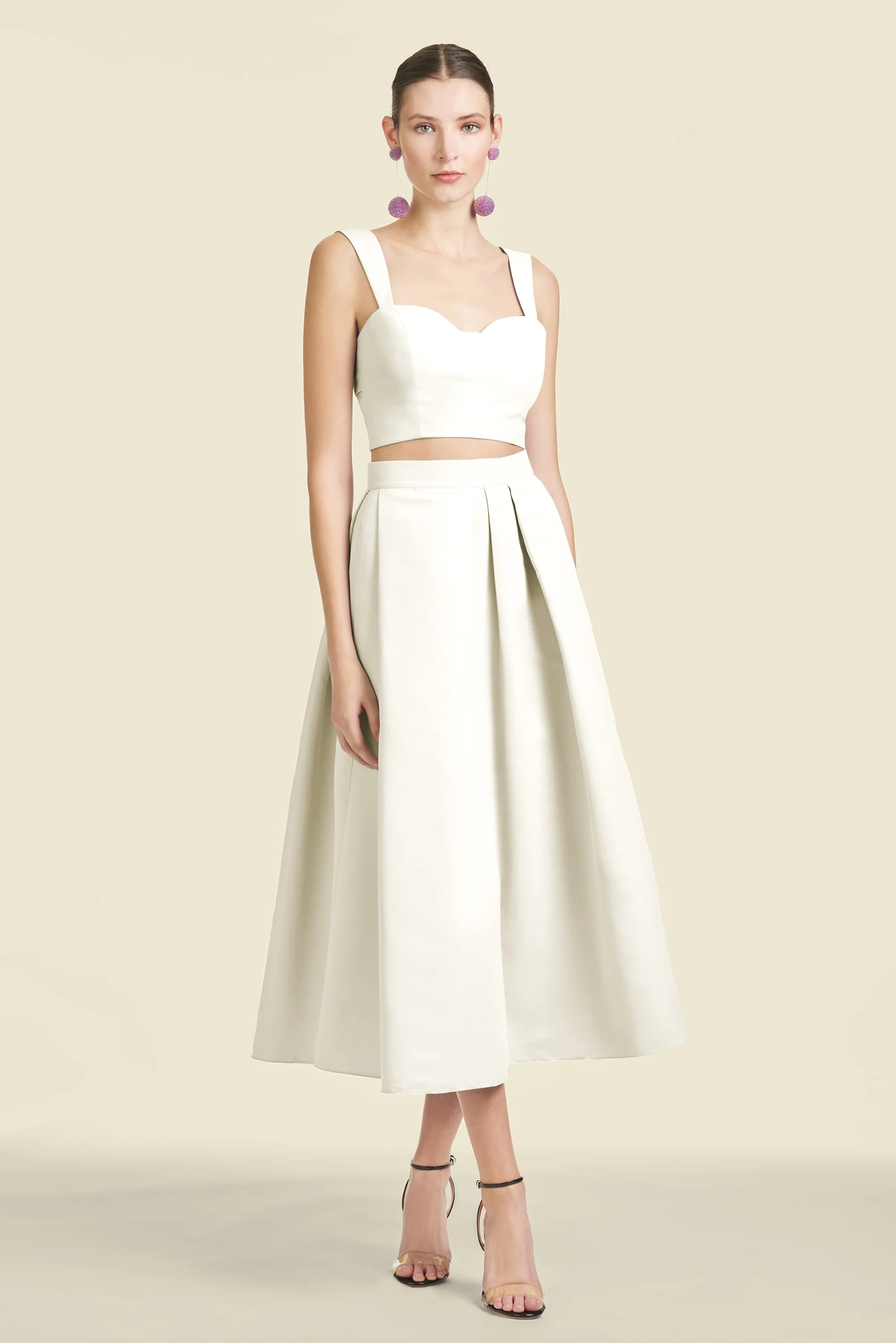 Darcy Top - Off White - Mikado | Sachin and Babi