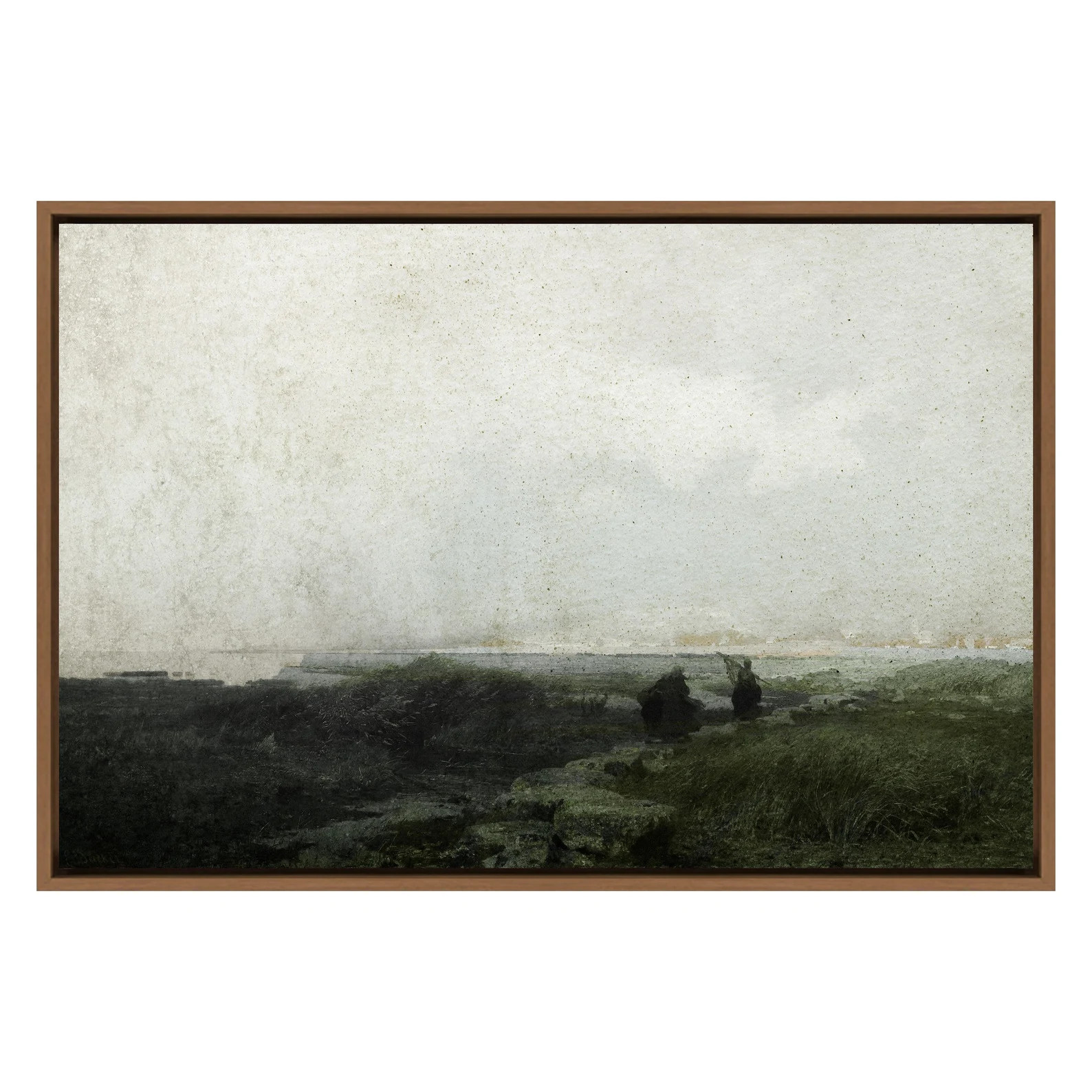 Dark Green Forest on Overcast Day Scenic Landscape | Etsy | Etsy (US)