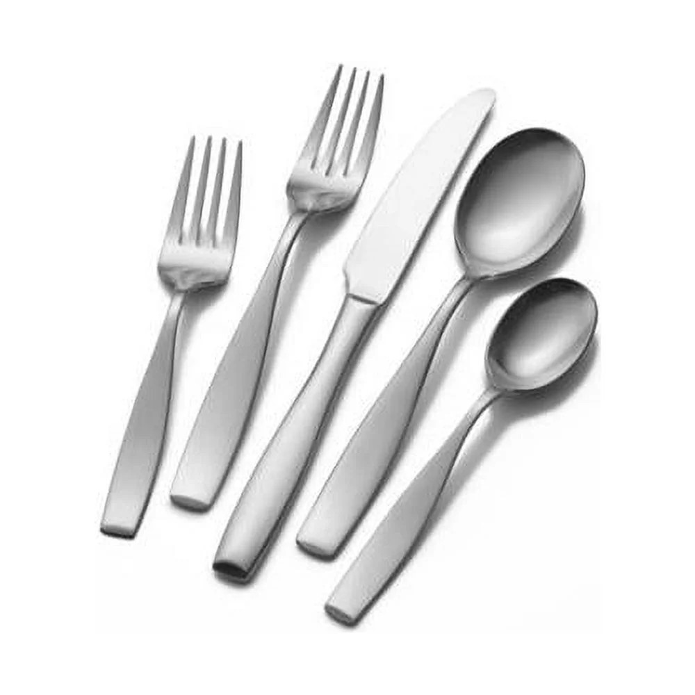 Mikasa Satin Loft 65-Piece 18/10 Stainless Steel Flatware Serving Utensil Set  Service for 12 | Walmart (US)