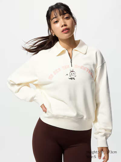 POP MART Half-Zip Sweatshirt | UNIQLO (US)