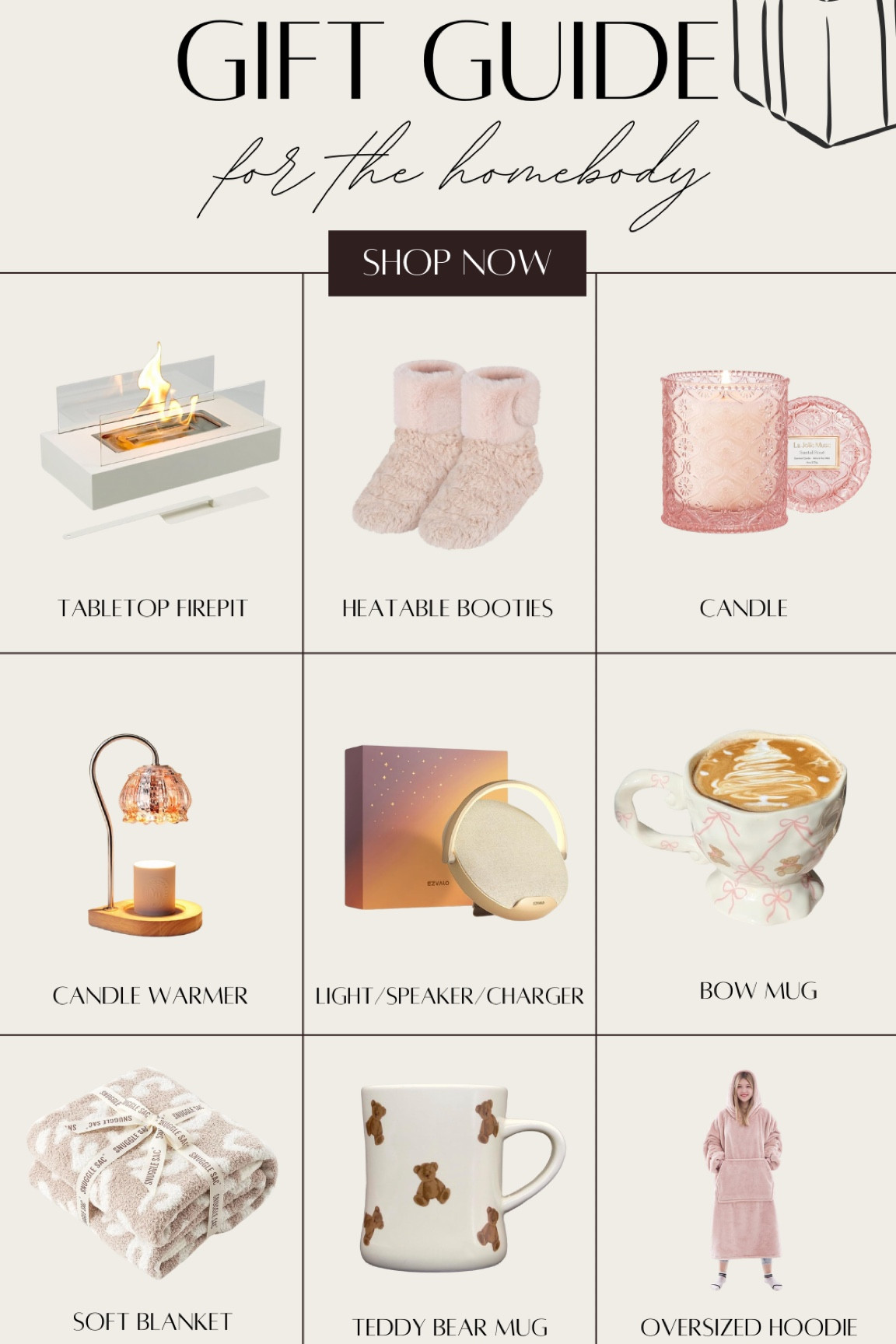 Gift guide, gift guides, Amazon gifts for her, Amazon gift guide, gift ideas, homebody gifts, Christmas gifts 

#LTKHome #LTKHoliday #LTKGiftGuide