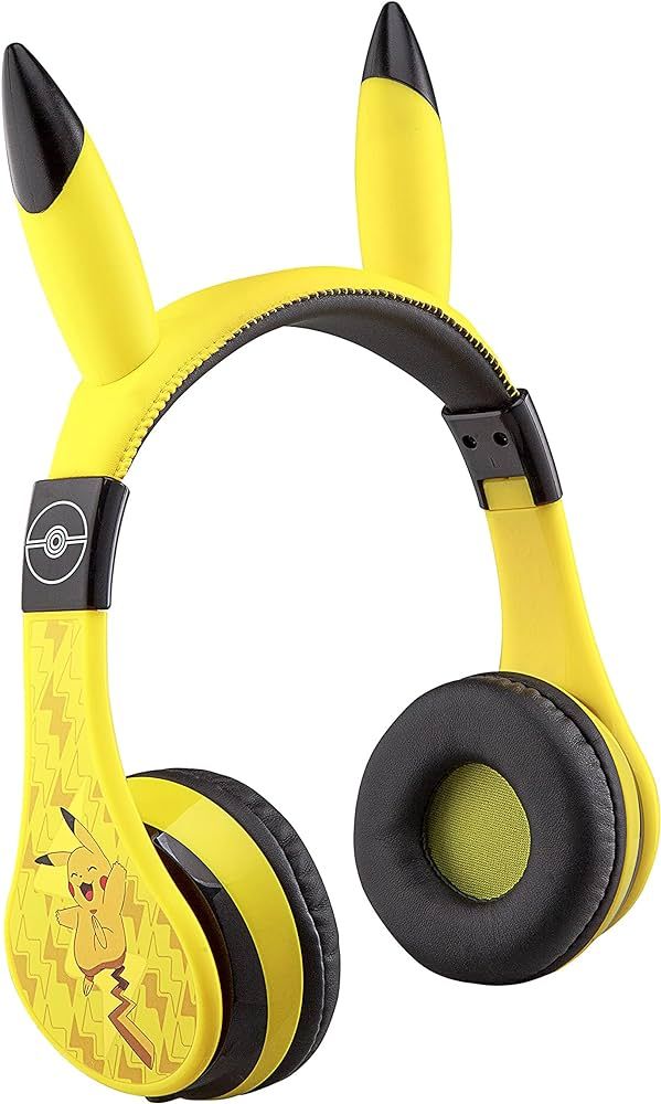 eKids Pokemon Kids Bluetooth Headphones, Wireless Headphones with Microphone Includes Aux Cord, V... | Amazon (US)