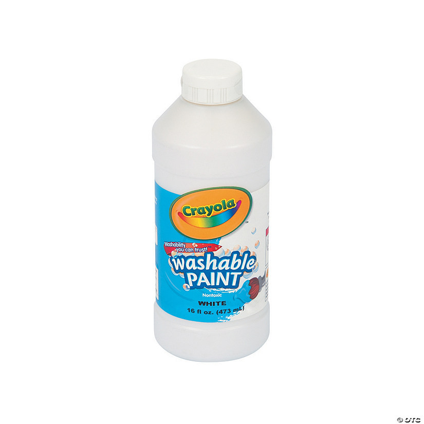 16-oz. Crayola® Washable Paint | Oriental Trading Company