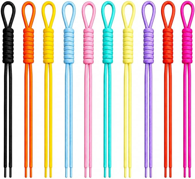 Paracord Keychain,10Pcs Rope Keychain,Paracord Bag Charm for Purse Handbag Decoration Accessories... | Amazon (US)