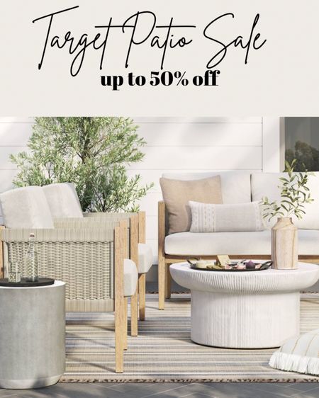 Taking advantage of all the Target sales this week! If you are in the market for new patio furniture or just looking to freshen up your patio with new throw pillows and a rug….don’t sleep on this deal! Shop your favorites while they are still in stock! 

#LTKFind #LTKhome #LTKsalealert