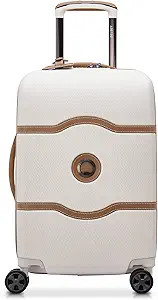 DELSEY PARIS Chatelet Air 2.0 Hardside Luggage with Spinner Wheels, Angora, Carry on 19 Inch | Amazon (US)