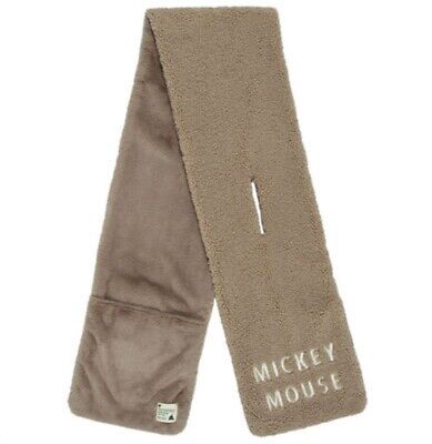 Japan Tokyo Disney Resort Store Mickey Winter Fluffy Scarves Cold protection  | eBay | eBay US