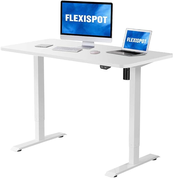Flexispot Electric Standing Desk Height Adjustable Desk, 48 x 30 Inches Sit Stand Desk Home Offic... | Amazon (US)