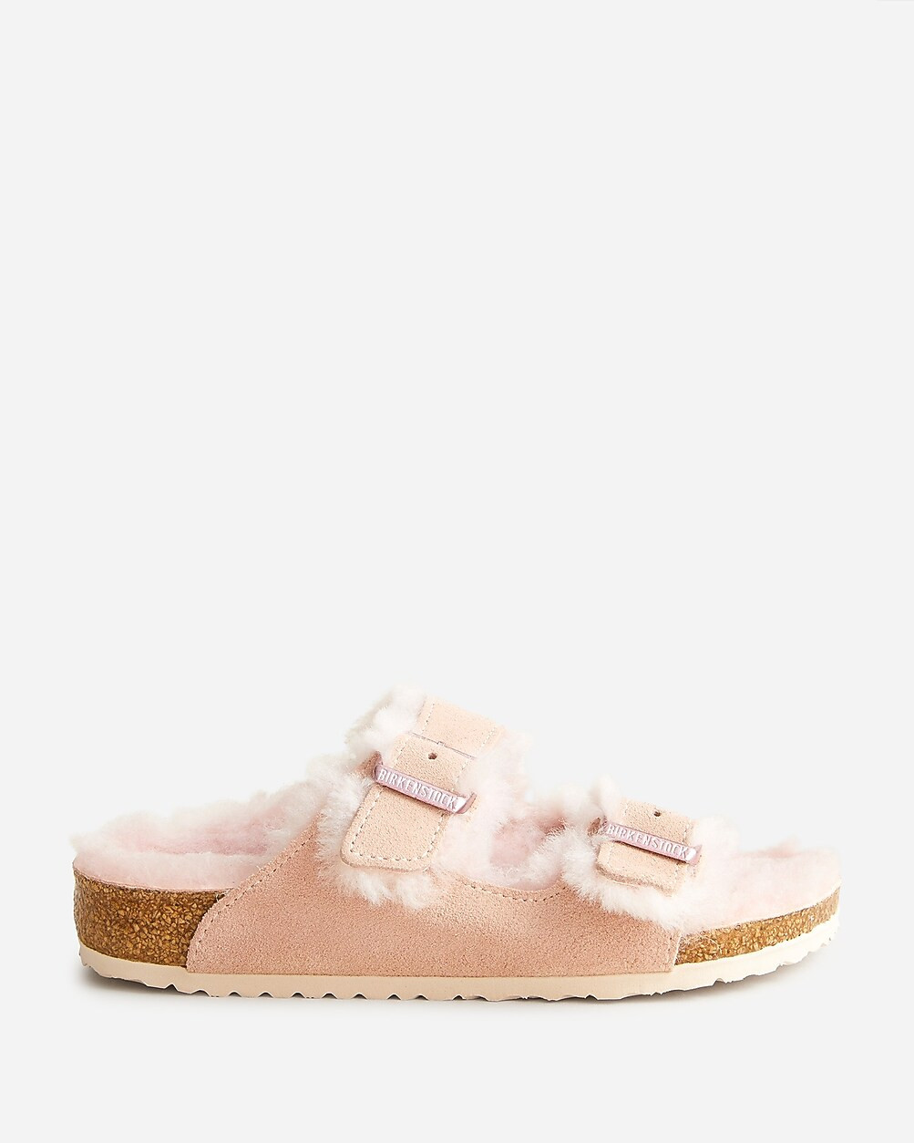 Kids' Birkenstock® Arizona shearling sandals | J. Crew US