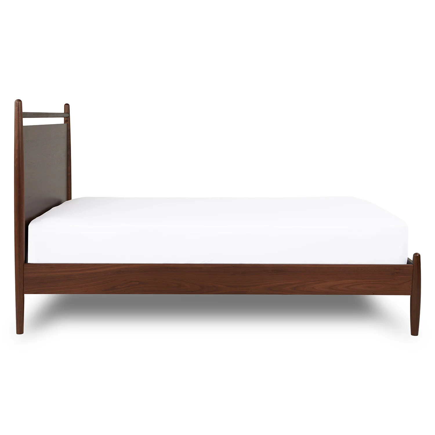 Lenia Twin Panel Bed - Walnut | Article