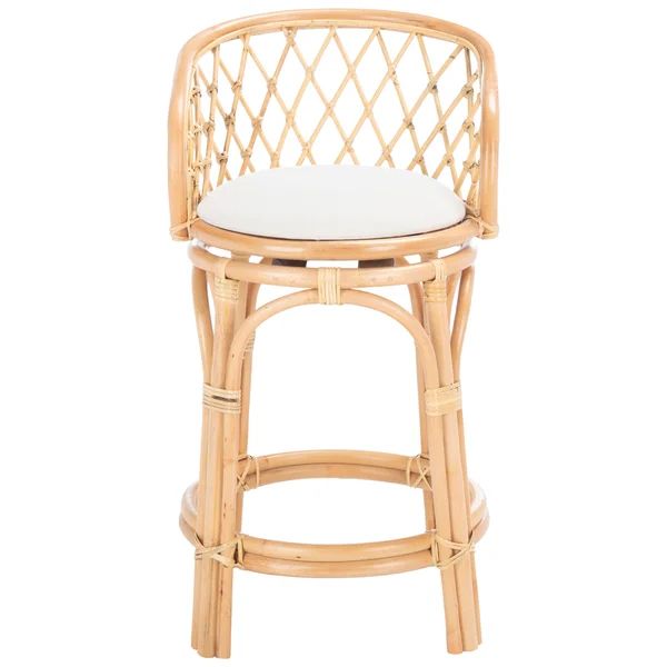 Templeton Solid Wood 23.622047244094'' Counter Stool | Wayfair North America