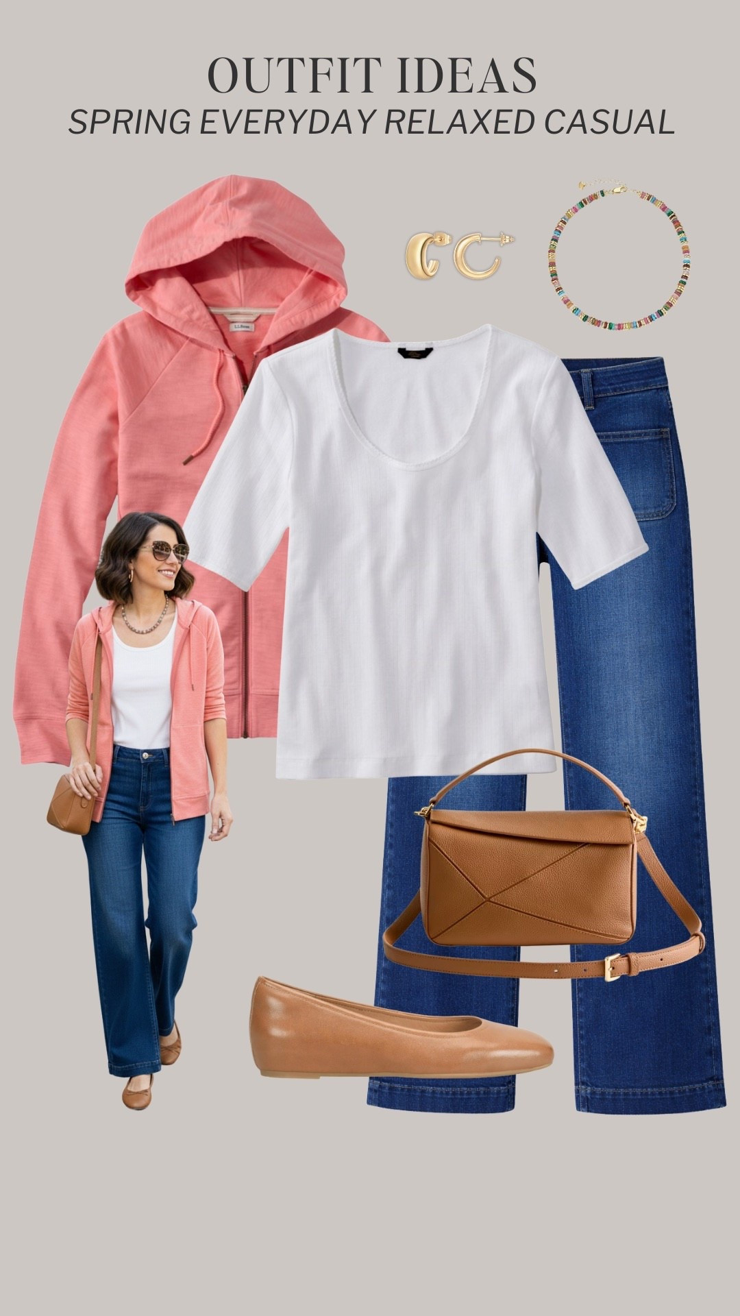Everyday Relaxed Casual Spring 2026 Outfits: Mix & Match Trending Styles With Accent Colors For Moms, Travel, Errands, Vacation, and anyone needing casual outfits 🌸 Also includes affordable Amazon shopping links 🎉 The Everyday Relaxed Casual Spring Capsule is now available in the Classy Yet Trendy Store ✔️

tee, utility jacket, cardigan, knit jacket, chambray shirt, jogger pants, jeans, pants, flats, sneakers, mary janes, zip hoodie

#capsulewardrobe #founditonamazon #momstylelife #momoutfit #momstyle 
