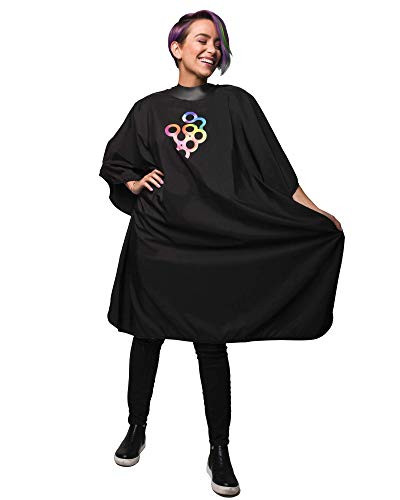 FRAMAR Cutting Cover Barber Cape - Hair Cutting Cape with Snap Closure and Rubberized Collar, Haircut Cape, Salon Cape - Hair Cape for Cosmetology Supplies and Barber Supplies | Amazon (US)