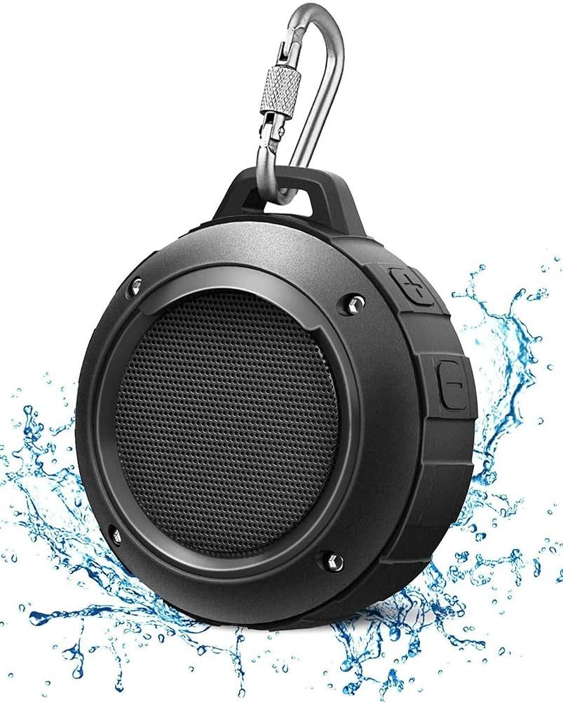Kunodi Outdoor Waterproof Bluetooth Speaker, Wireless Portable Mini Shower Travel Speaker with Su... | Amazon (US)