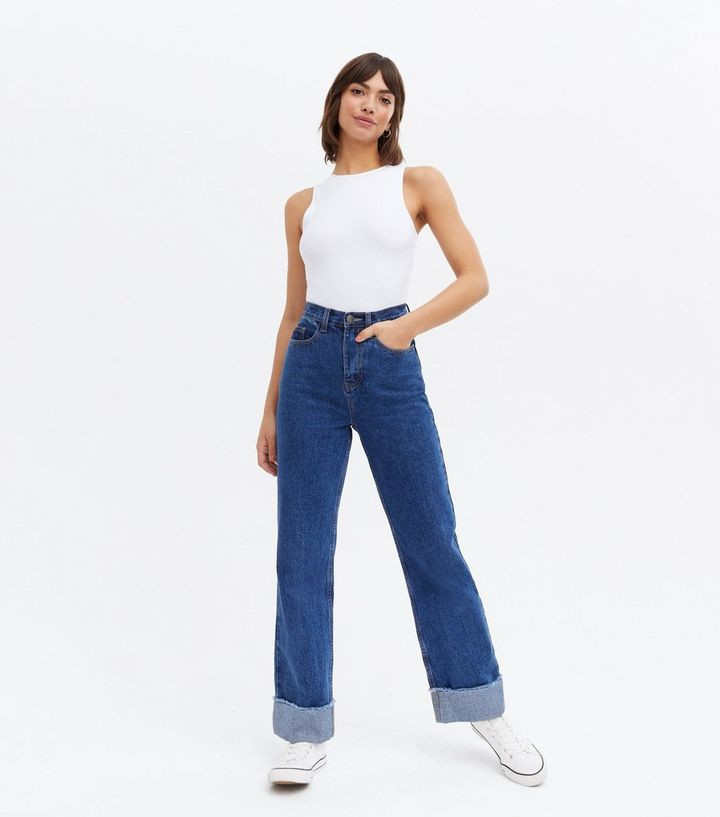 White Sleeveless Vest Bodysuit
						
						Add to Saved Items
						Remove from Saved Items | New Look (UK)