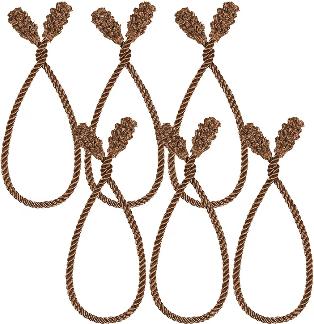 Shappy 6 Pieces Christmas Garland Banister Ties Christmas Decorative Reusable and Flexible Twist ... | Amazon (US)