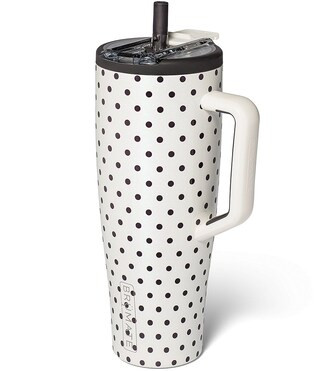 Brumate Polka Dot Era Flip Straw Insulated Tumbler 40 oz. - White | Dillard's
