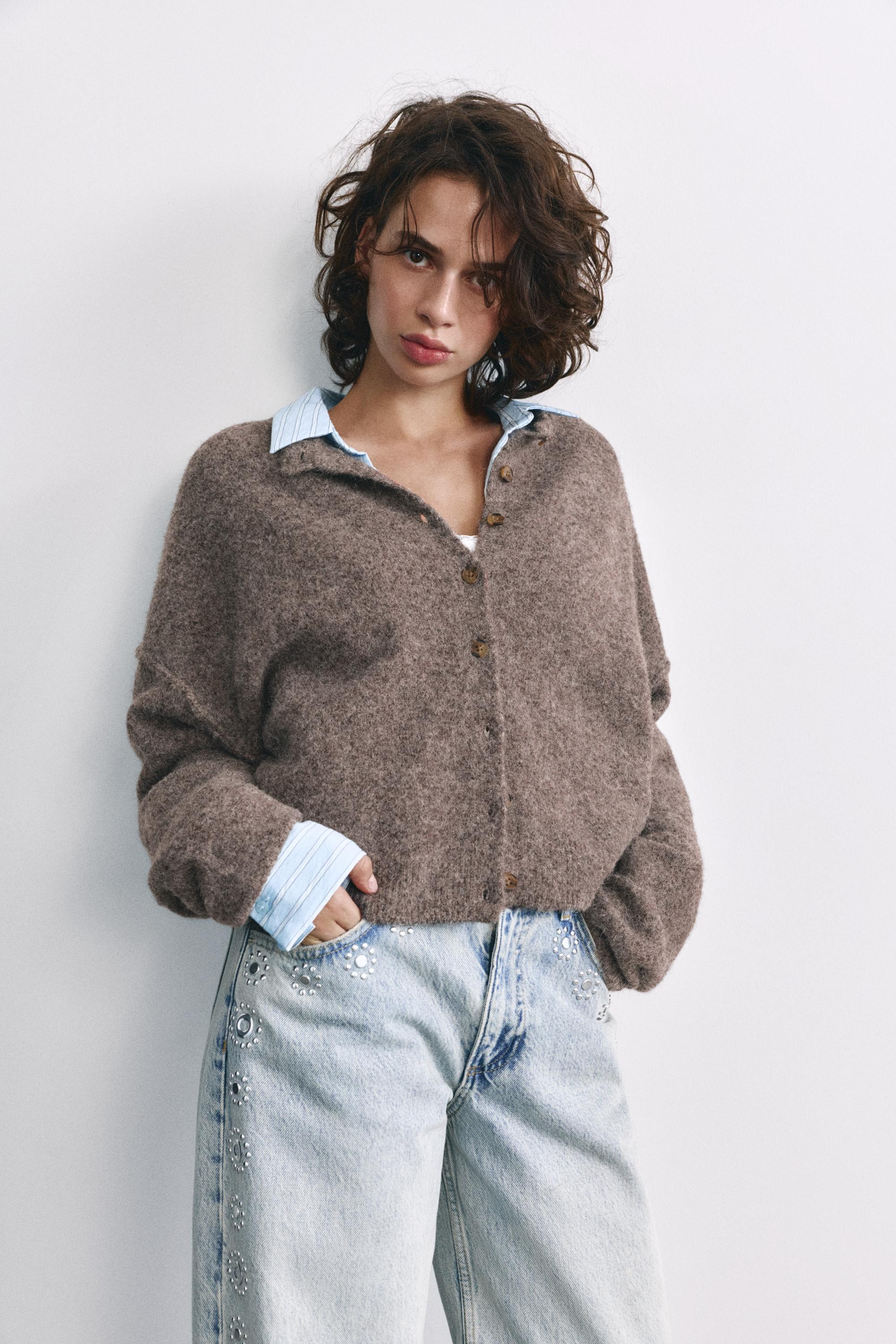 Soft knit cardigan | Pull&Bear United Kingdom | PULL and BEAR UK
