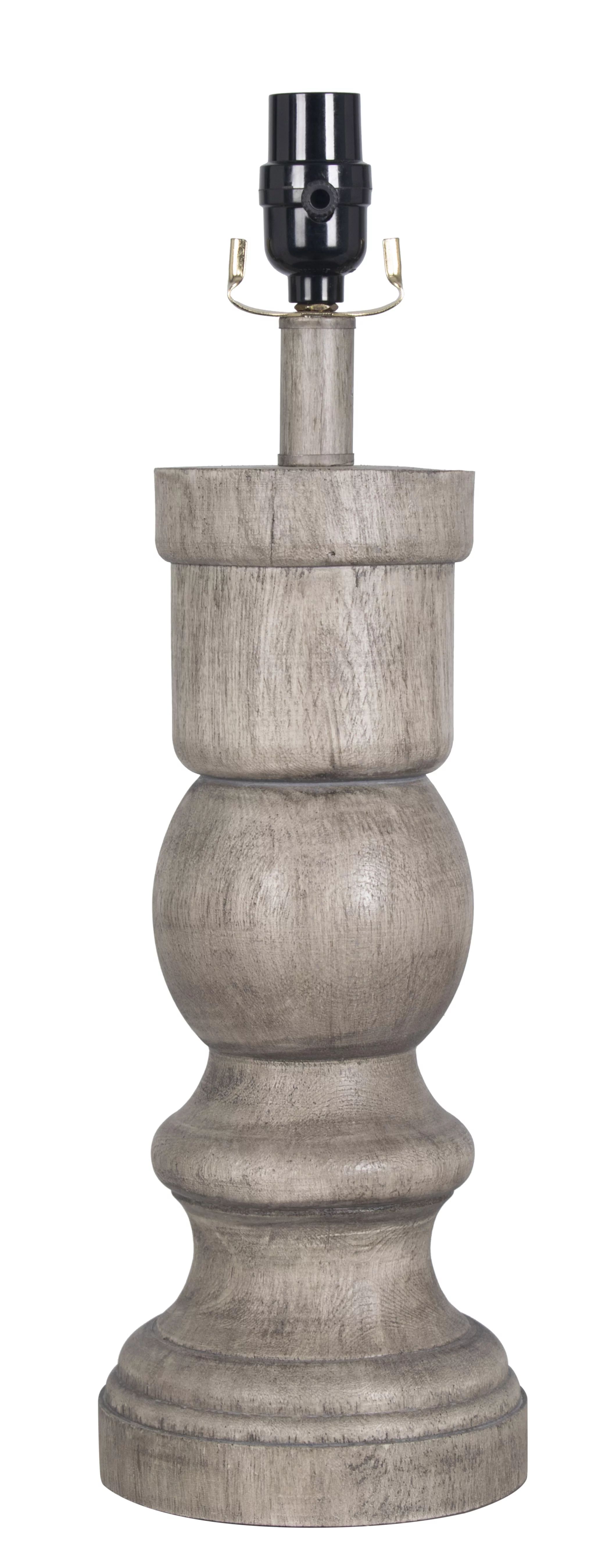 Better Homes & Gardens Weathered Gray 18.75" Table Lamp Base | Walmart (US)