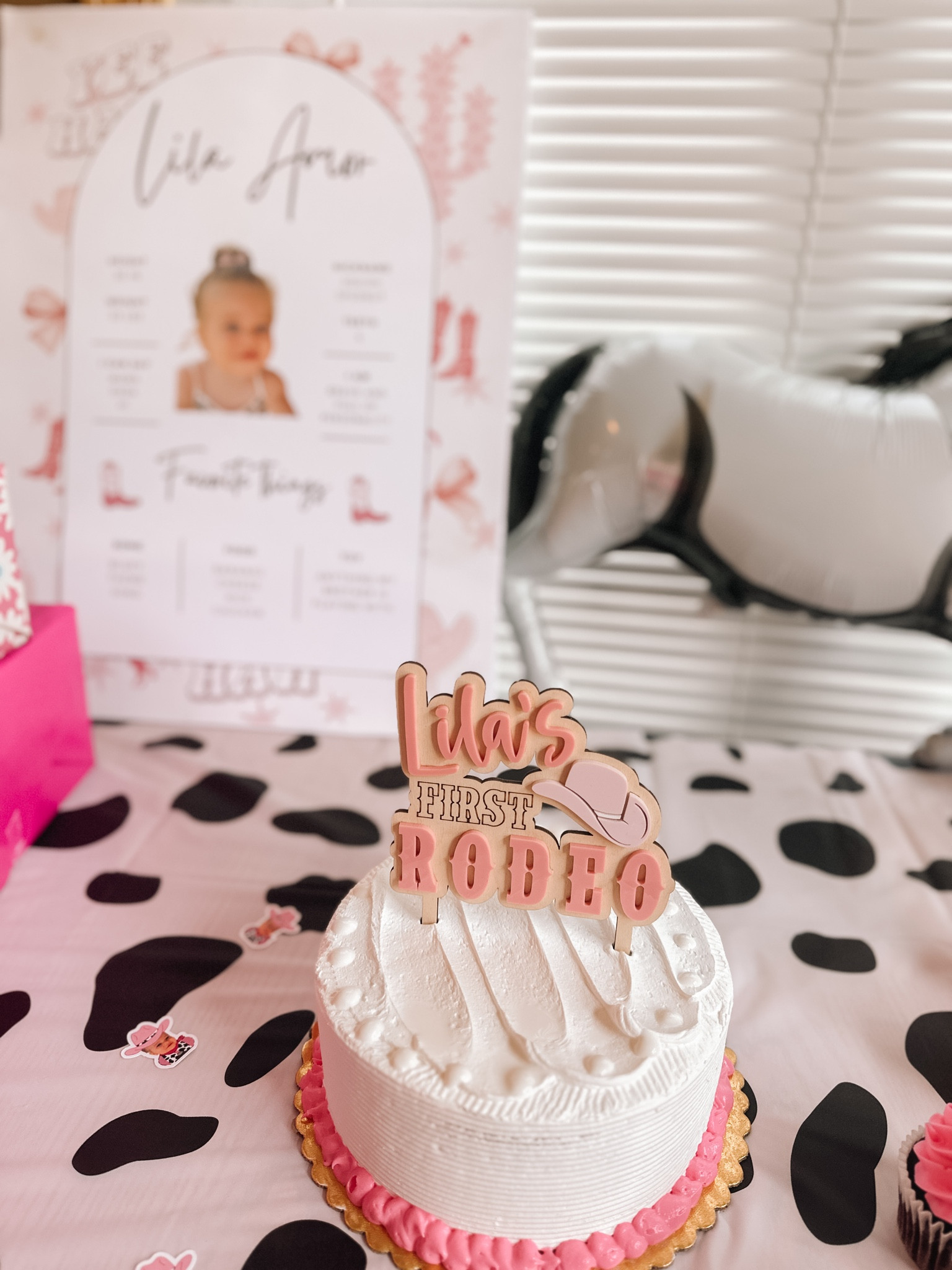 First rodeo birthday party confetti and cake topper! First birthday! 

#LTKKids #LTKFamily #LTKParties