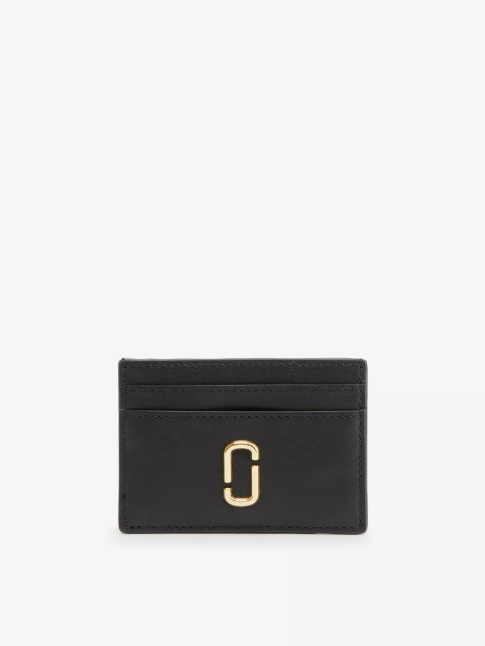MARC JACOBS Branded leather cardholder | Selfridges
