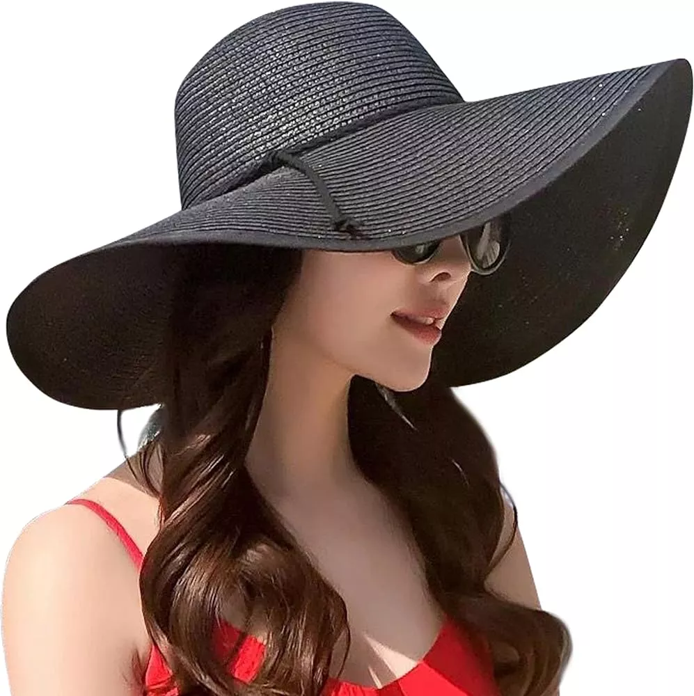 Lanzom Womens Wide Brim Straw Hat … curated on LTK
