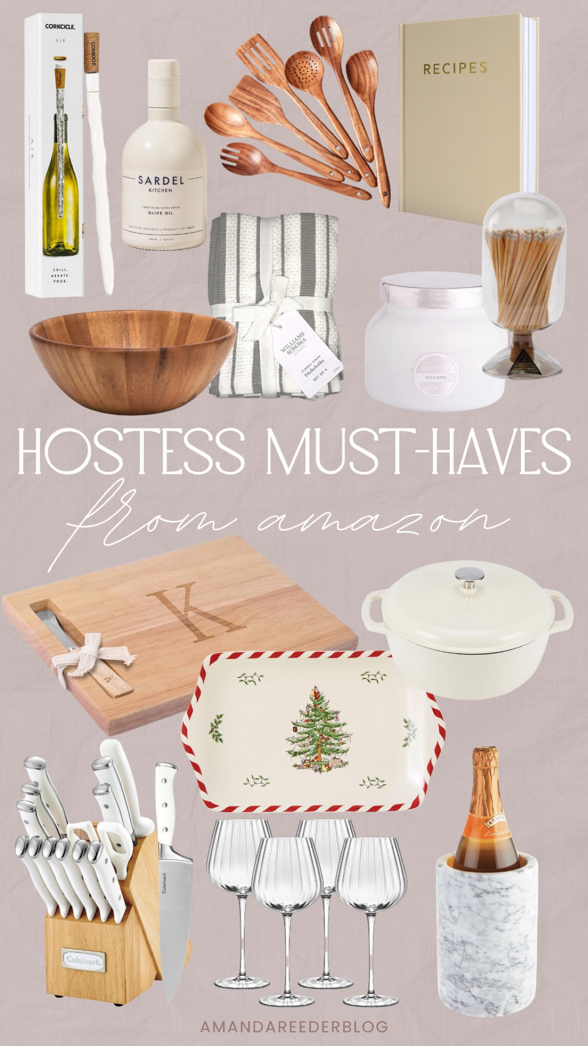 Gifts for the hostess in your life! 

Amazon gifts, gift guide, christmas gifts, gifts for the hostess, housewarming gifts, for her, for him, gifting, gift ideas, homebody gifts, chef gifts, for the cook, for the host 

#LTKGiftGuide #LTKSeasonal #LTKHoliday