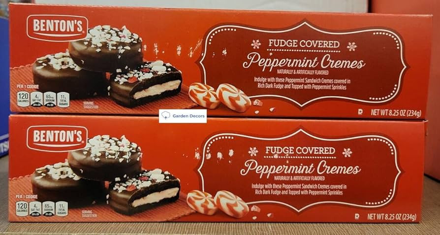 Benton's Fudge Covered Peppermint Cremes 8.25oz 234g (Two Boxes) | Amazon (US)