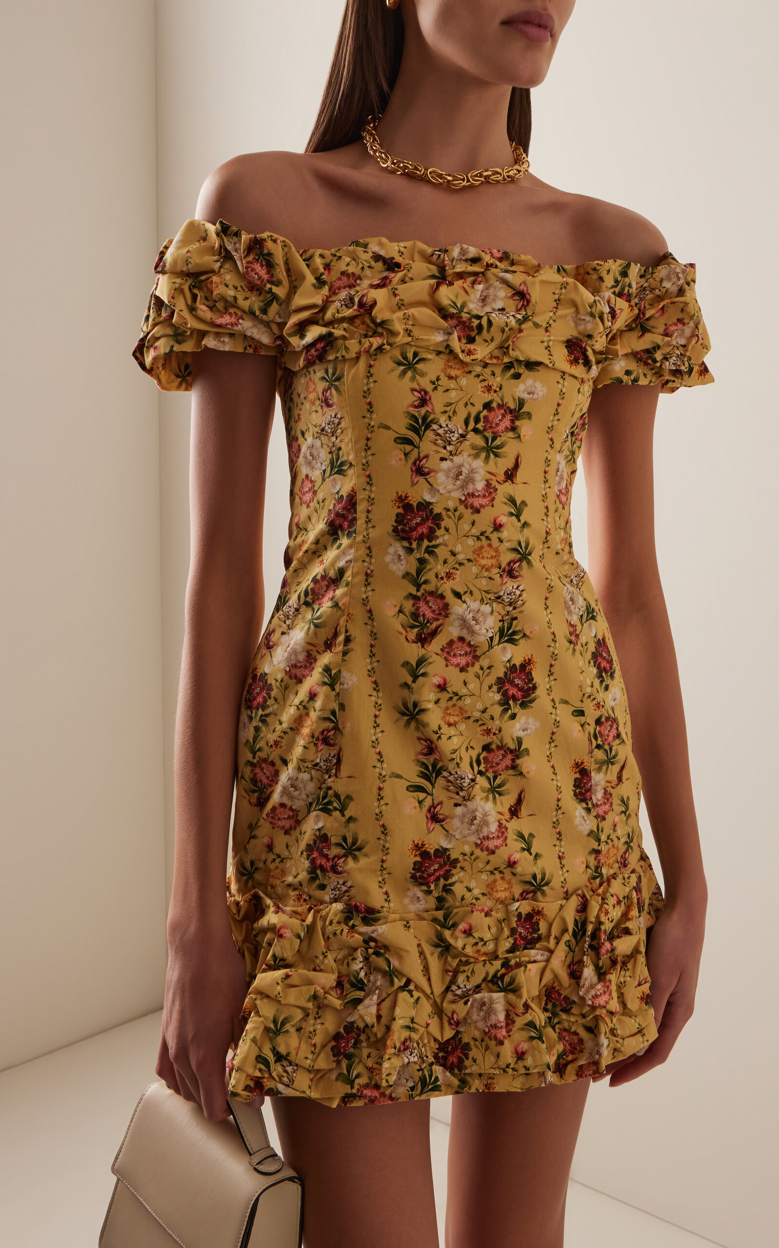 Exclusive Jardin Ots Cotton Poplin Mini Dress | Moda Operandi (Global)