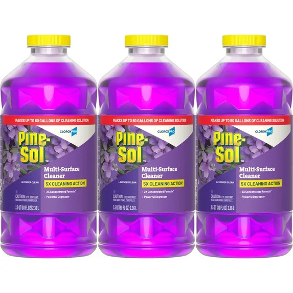 Pine-Sol Multi-Surface Cleaner, CloroxPro, All Purpose Cleaner, Lavender Clean, 80 Fluid Ounces, ... | Walmart (US)