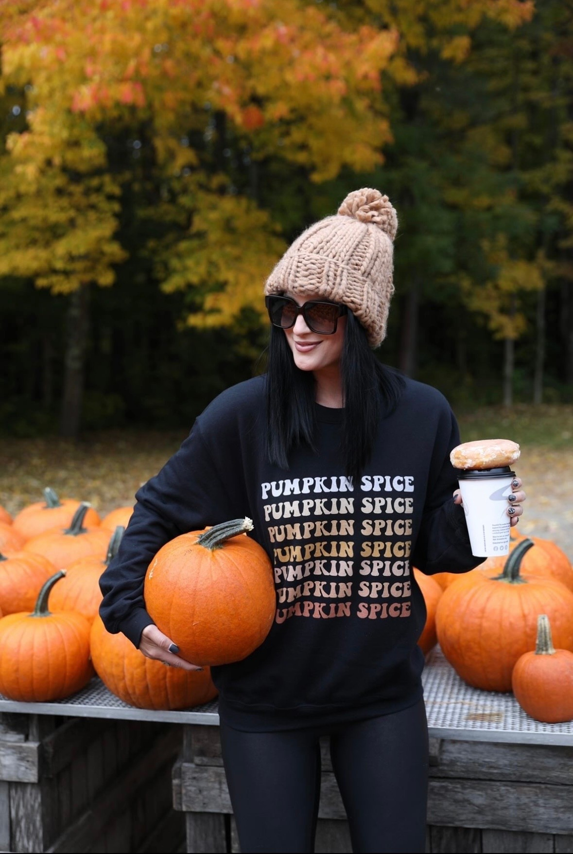 Get ready for pumpkin patches with our pumpkin spice cozy crewneck! 🎃🧡 10% off in the shop

#pumpkinspiceseason #falloutfit #fallhoodie #fallshirt #pumpkinpatchoutfit

#LTKSeasonal #LTKHalloween #LTKFallSale