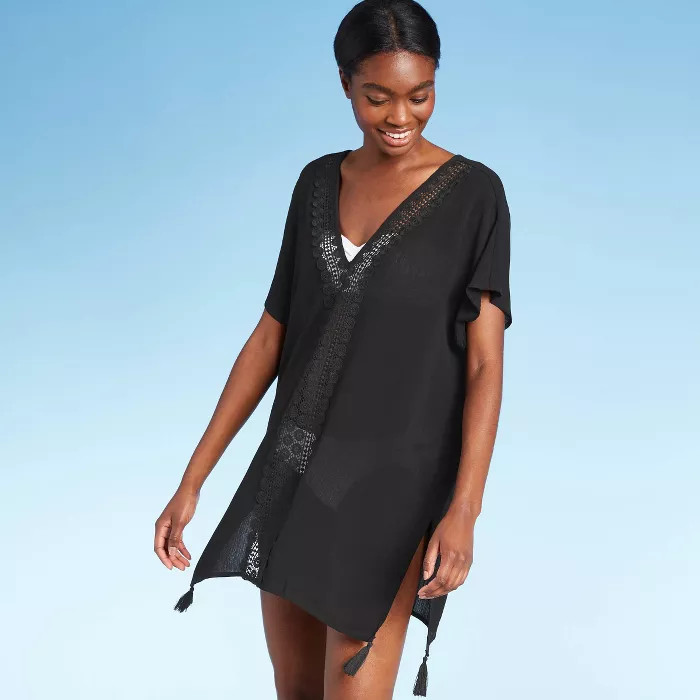 Women's Crochet Insert Cover Up Dress - Kona Sol™ | Target