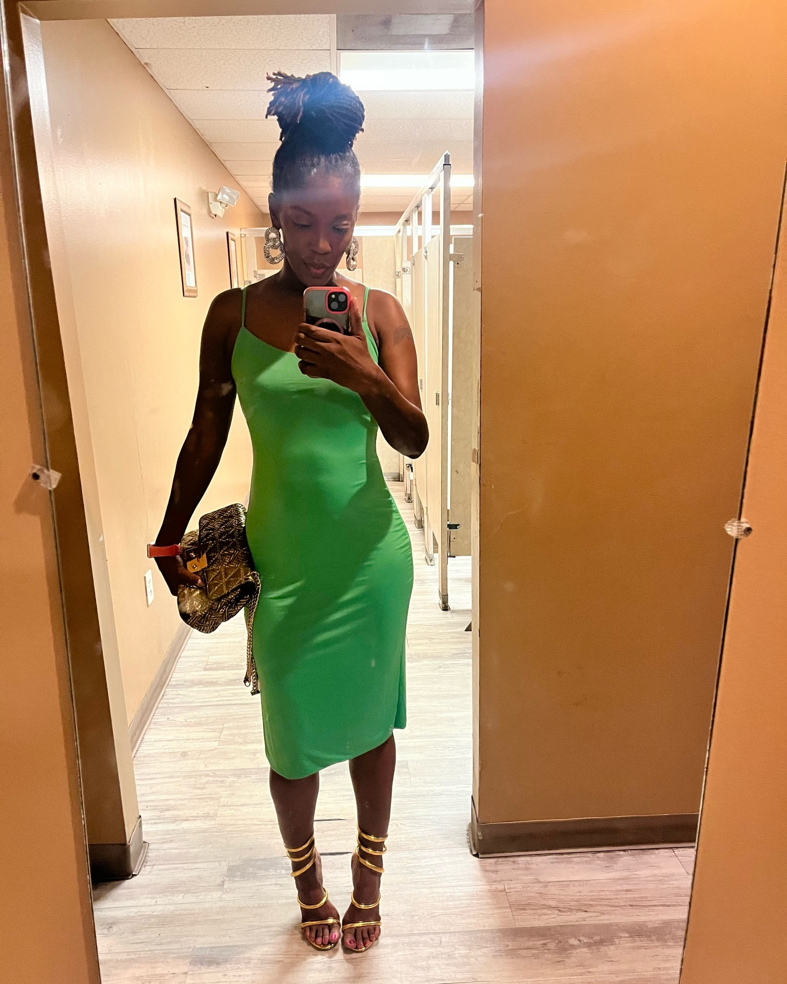 Love this green dress and gold strap heels! For sizing reference I’m 5’6 | 135lbs | wearing a medium


#LTKOver40 #LTKShoeCrush #LTKStyleTip