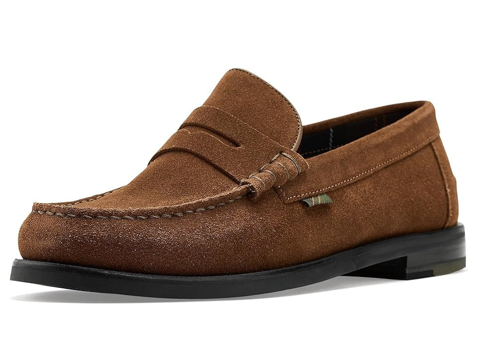 Barbour Linford Loafers Men's Shoes Brown Suede: 10 M | Zappos.com