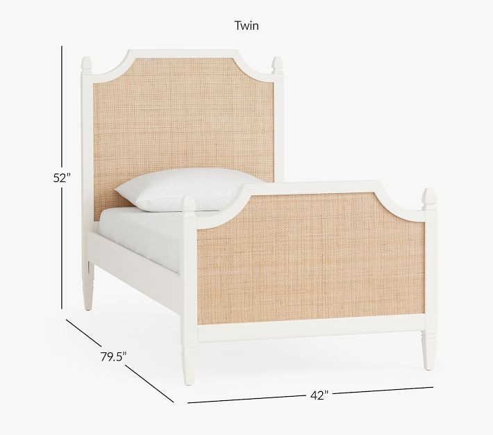 Ava Regency Caned Bed | Pottery Barn Kids