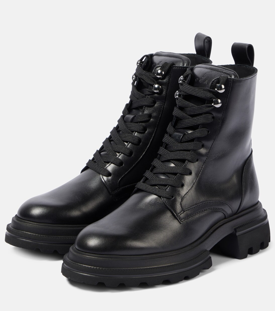 Benisa leather combat boots | Mytheresa (INTL)
