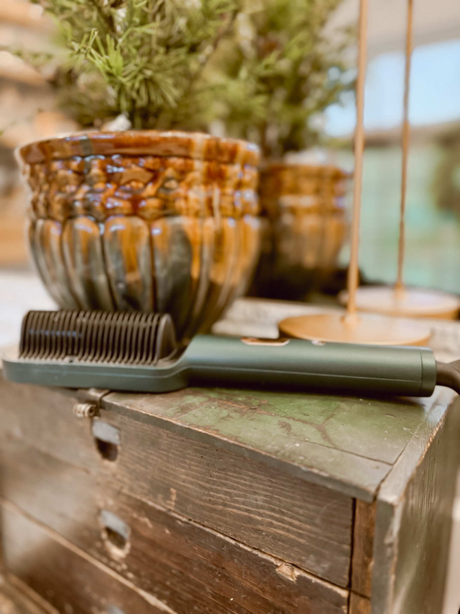 I recently got this Prizm hair straightening brush on Amazon, and I just realized there is a coupon for 50% off! I am amazed at how easy it straightens. This was my first time using a straightening brush, and I don’t think I expected it to work as well as it does. It feel so much easier- like you are just brushing your hair. 

#LTKGiftGuide #LTKBeauty #LTKSaleAlert