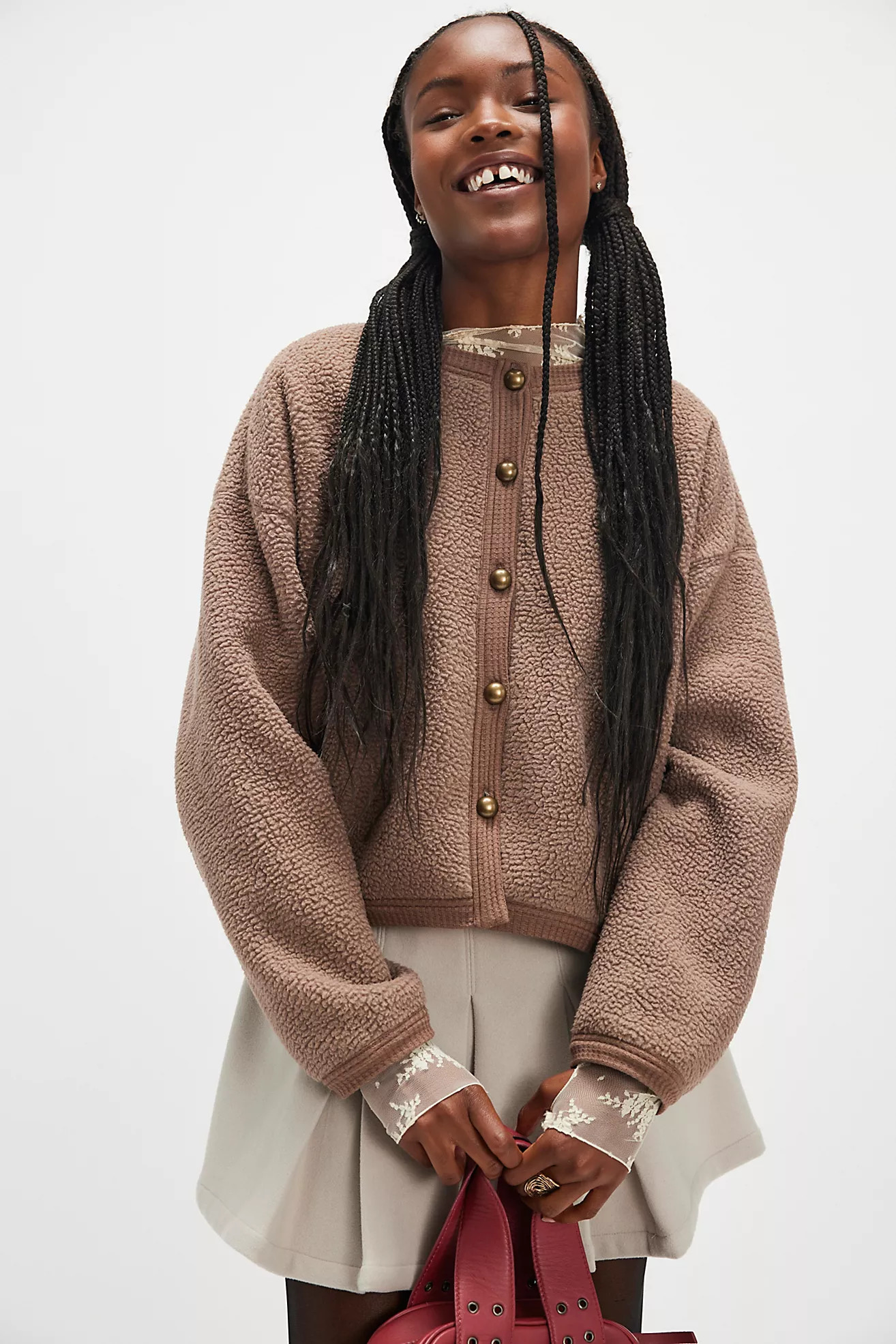 Hug Me Sherpa Cardi | Free People (Global - UK&FR Excluded)