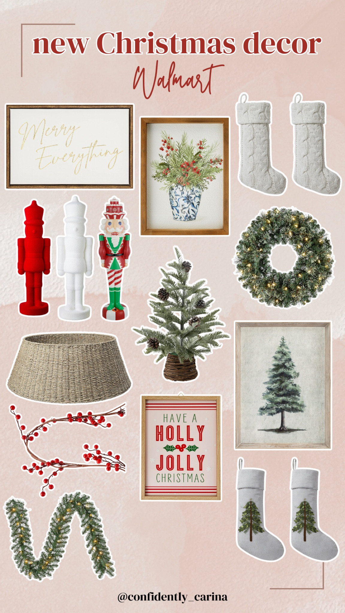 Living all of the Christmas decor at Walmart! The signs are so cute to refresh your home!

#LTKHoliday #LTKHome #LTKFindsUnder50